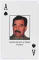'Iraq Pack', a set of 'Most Wanted' Iraqis playing cards, 2003