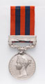 India General Service Medal 1854-95, with clasp, 'Hazara 1891', Havildar Biaz, Queen's Own Corps of Guides, Punjab Frontier Force