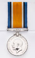 British War Medal 1914-20, Major J W Parkinson, Indian Army Reserve of Officers, 1918 (c)