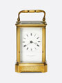 Brass carriage clock found during the capture of Delhi, 1857