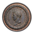 Waterloo Medal 1815, trial pattern, 1816 (c)