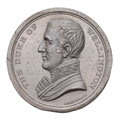 Medal commemorating the Duke of Wellington and victory at Waterloo, 1815