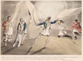 'Being awoke by a violent noise, and rushing from your quarters, you Discover your Colonel who commands you immediately to resist a serious and unexpected attack made on the Camp by the Enemy without waiting for any additional Cloathes (sic)', Peninsular War, 1810 (c)