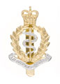 Cap badge of the Royal Army Medical Corps, 1953 (c)