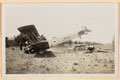 Crashed Avro 504K aircraft, 1917 (c)