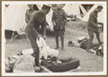 Kit inspection at the Inns of Court OTC camp, Berkhamstead, 1914