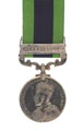India General Service Medal 1908-35, with clasp, 'Burma 1930-32', Captain Percy William Ransley, 2nd Battalion, The Buffs (East Kent Regiment)