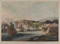 'Taking the Island of Curacoa by Sir Chas. Brisbane and the Officers under his command...January 1st, 1807'