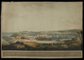 South view of Corunna from the heights near the Convent of St Margaret.