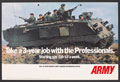 'Take a 3-year job with the Professionals', recruiting poster, 1972