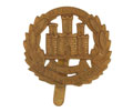 Other ranks' cap badge, The Northamptonshire Regiment, 1916 (c)