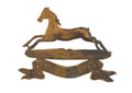Cap badge, West Yorkshire Regiment (Prince of Wales's Own), 1942 (c)
