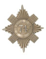 Shako plate, 74th (Highlanders) Regiment of Foot, 1869 (c)