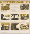 'Personal Concealment', poster, 1954