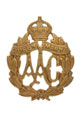 Cap badge, Queen Mary's Army Auxiliary Corps, 1918-1920