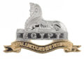 Cap badge, other ranks, Royal Lincolnshire Regiment, 1960 (c)
