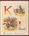 'K for King's Royal Rifles. L for Life Guards', 1889