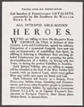 Recruiting poster, 1st Battalion, Pennyslvania Loyalists