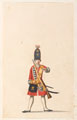 'Handle your Granade', The Grenadier's Exercise, 1735 (c).