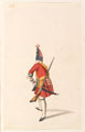 'Throw your Granade', The Grenadier's Exercise, 1735 (c)