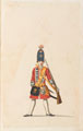 'Handle your Slings to Unsling', The Grenadier's Exercise, 1735 (c)