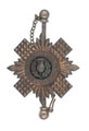 Kilt pin, piper, Scots Guards, 1902-1905
