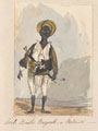 'Arab Bashi Bazouk - a Portrait', 1854 (c)