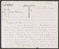 Letter from Major John Montgomery, 1st Mounted Rifles (1st Natal Carbineers), to his sister, 9 April 1915