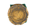 Pin-badge athletics medal, Outdoor Women's British Amateur Athletics Championships awarded to Bevis Reid, 1951