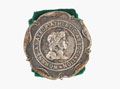 Pin-badge athletics medal, Outdoor Women's British Amateur Athletics Championships awarded to Bevis Reid, 1952