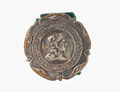 Pin-badge athletics medal, Outdoor Women's British Amateur Athletics Championships awarded to Bevis Reid, 1952