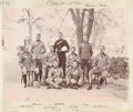 Officers of the 3rd Sikhs, Punjab Frontier Force, India, 1902