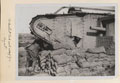 'A derelict tank used as roof of a dug out', Zillebeke, 20 September 1917