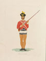 'Port Arms', infantry drill, India, 1814