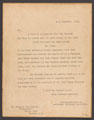Letter from the War Office to the father of Lance Corporal Val Oram Lander, 16 December 1915