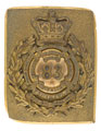 Shoulder belt plate, 83rd Regiment of Foot, 1840 (c)