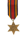 Burma Star awarded to Warrant Officer Inusa Wasi, The King's African Rifles