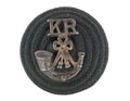 Cap badge, officer, 1st Kumaon Rifles (19th Hyderabad Regiment), 1923-1947