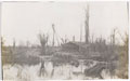 The shell-blasted landscape around Givenchy, 1915