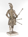 Statuette of Piper Findlater VC, 1st Battalion Gordon Highlanders, 1897
