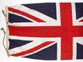 Union flag thought to be from the British Consulate in Kuwait, 1991 (c)