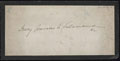 Envelope associated with a diary kept by Major William Gomm, 15-24 July 1812