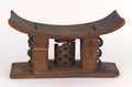 Ashanti stool taken from the Palace of King Prempei at Kumasi during the 4th Ashanti War, 1896