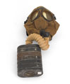 Box respirator owned by Captain A B Dale, 1st County of London Yeomanry (Middlesex, Duke of Cambridge's Hussars), 1916