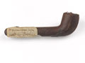 Clay pipe, 1854 (c)