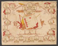 'A Souvenir of the Great War', handkerchief, 1916 (c)