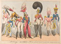 'Military Dandies or Heroes of 1818'