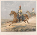 'Officer of the Scinde Irregular Horse on Undress or Fighting Costume', 1848 (c)