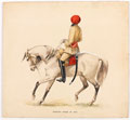 A mounted daffadar, Hodson's Horse, 1857