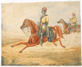 Sir Harry Green, Scinde Irregular Horse, with a sowar of his regiment, 1848